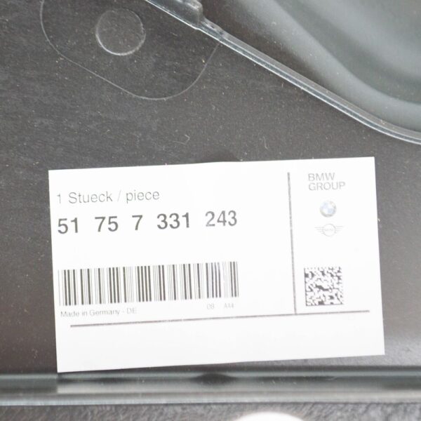 51757331243 - BMW 1 Series F20 top partition equipment 51757331243 7331243 new