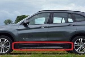 51778067687 - New Genuine BMW X1 F48 M Sport Left Rocker Panel Trim Primed 8067687 OEM