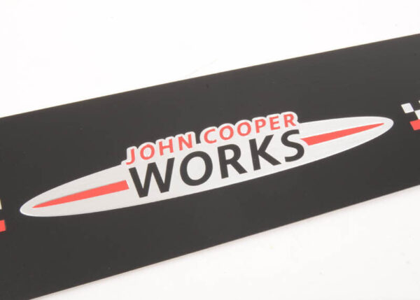 51779808573 - NEW MINI R60 COUNTRYMAN SET OF DOOR ENTRY THRESHOLD JCW STICKERS 4 PIECES