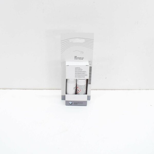 51912148499 - NEW BMW TOUCH UP PAINT STICK SET A96 MINERAL WHITE METALLIC 51912148499 2148499