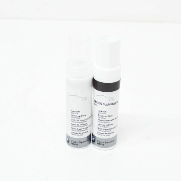 51912148503 - OEM BMW TOUCH UP PAINT STICK SET A90/B90 SOPHISTO GREY METALLIC 51912148503
