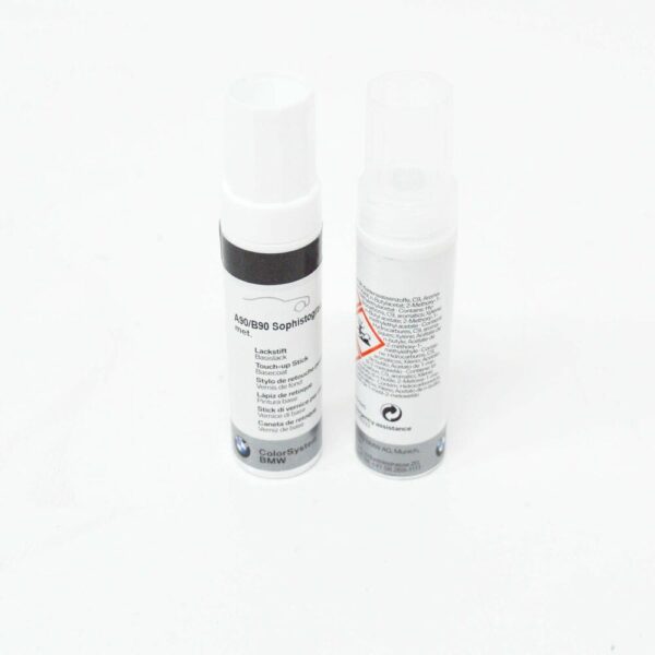51912148503 - OEM BMW TOUCH UP PAINT STICK SET A90/B90 SOPHISTO GREY METALLIC 51912148503