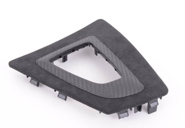 51952411428 - NEW BMW F87 LCI M PERFORMANCE CARBON & ALCANTARA TRIM  2411428 ORIGINAL