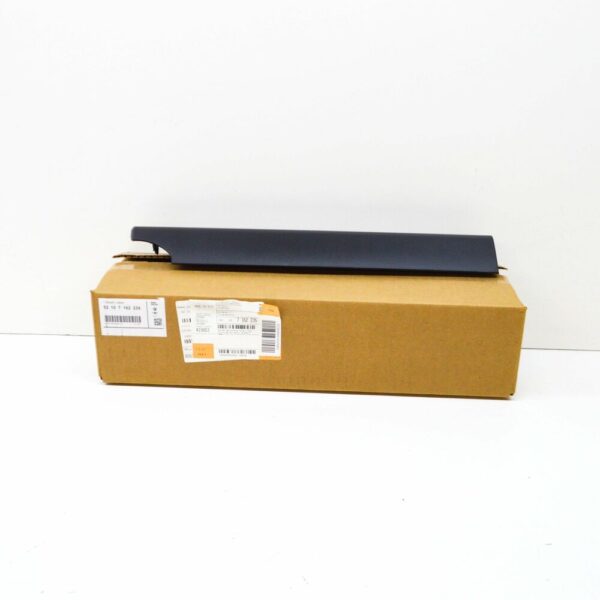 52107162235 - NEW BMW X5 E70 FRONT LEFT UPPER RAIL FINISHER TRIM 52107162235 ORIGINAL