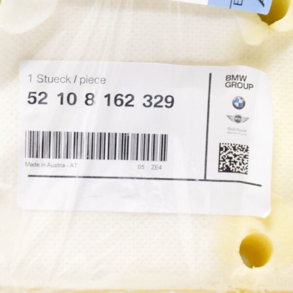52108162329 - BMW 5 E39 Front Seat Pad 52108162329 8162329 NEW GENUINE