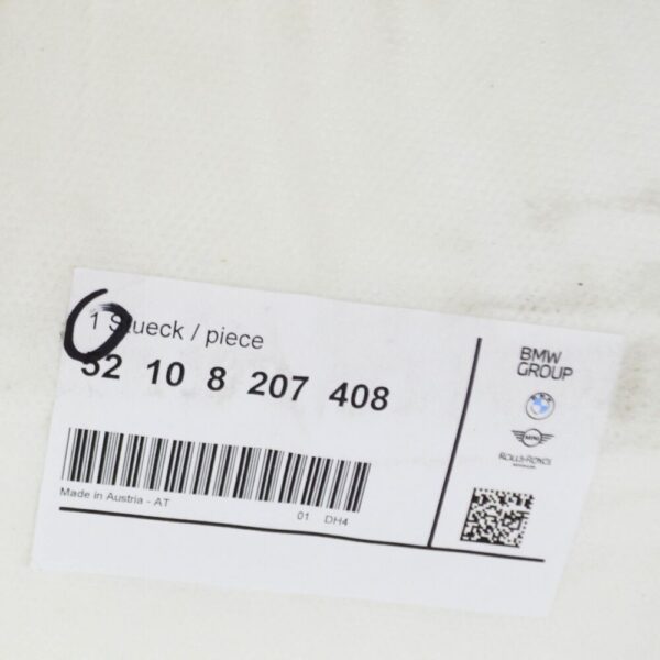 52108207408 - BMW 5 E39 Front Seat Cushion Pad 52108207408 8207408 NEW GENUINE
