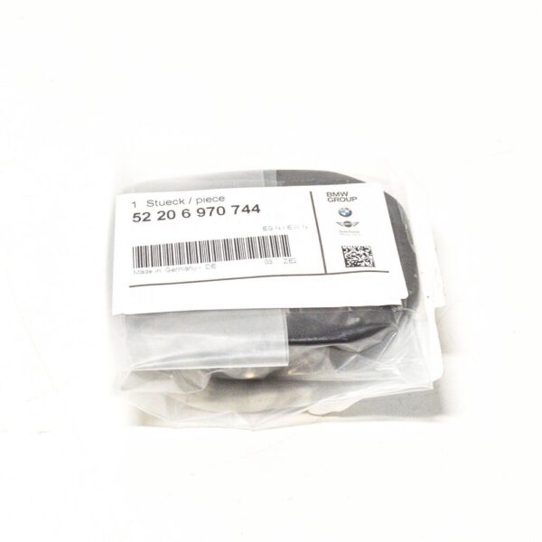 52206970744 - BMW 3 E92 Rear Seat Black Isofix Mount Cover 52206970744 New Genuine