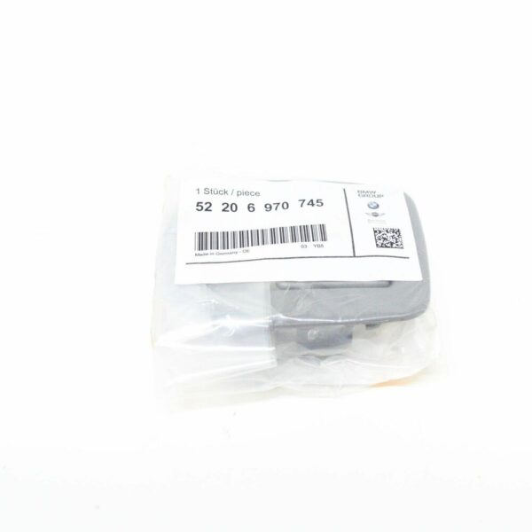 52206970745 - NEW BMW 3 E92 REAR SEAT GREY ISOFIX MOUNT COVER 52206970745 ORIGINAL