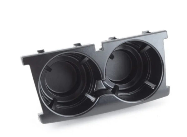 52207135886 - NEW BMW 5 E60 REAR SEAT CENTER ARMEST CUP HOLDER 52207135886 7135886 ORIGINAL