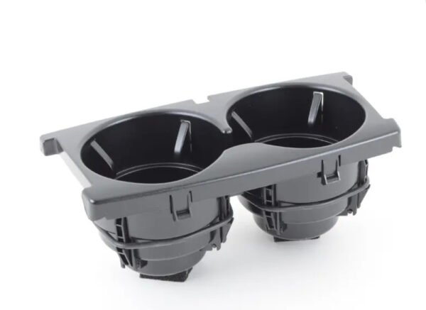52207135886 - NEW BMW 5 E60 REAR SEAT CENTER ARMEST CUP HOLDER 52207135886 7135886 ORIGINAL