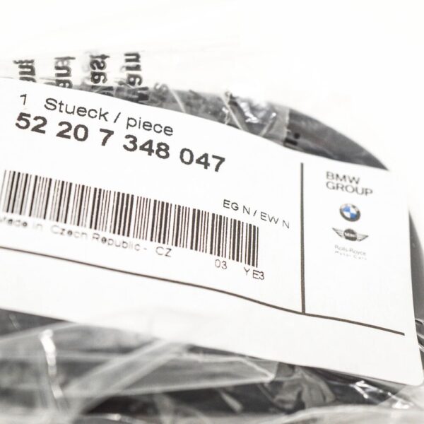 52207348047 - BMW 4 F33 Rear Seat Isofix Cover 52207348047 7348047 NEW OEM