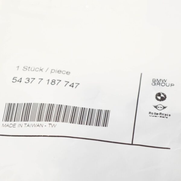 54377187747 - BMW 3 E93 Roof Rail Mounting  54377187747 7187747 NEW GENUINE