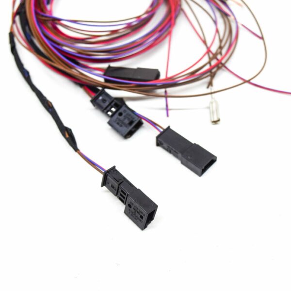 61119220310 - OEM BMW 5 F10 DOOR SILL COVER STRIPS CABLE SET 61119220310 9220310 GENUINE