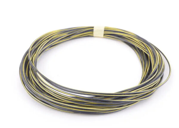 61121391703 - NEW BMW X3 G01 BLACK YELLOW CABLE 61121391703 1391703 ORIGINAL