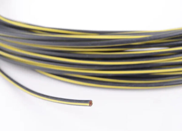 61121391703 - NEW BMW X3 G01 BLACK YELLOW CABLE 61121391703 1391703 ORIGINAL