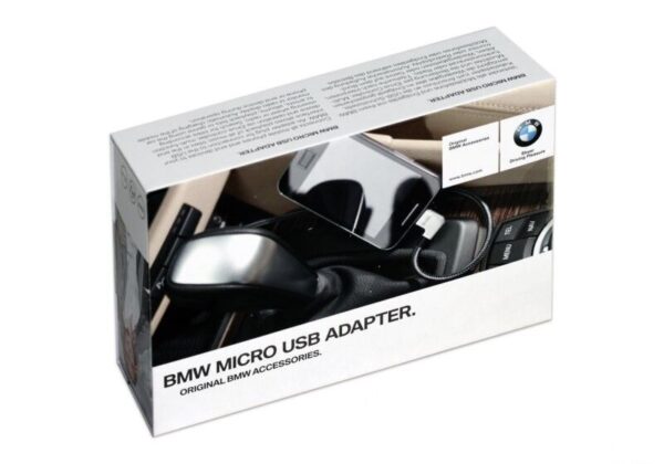61122336423 - NEW BMW E60 E61 E63 MICRO USB ADAPTER BMW 2336423 61122336423 GENUINE