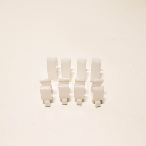 61131370743 - BMW 3 E30 cable holder 8 pcs 61131370743 1370743 NEW ORIGINAL
