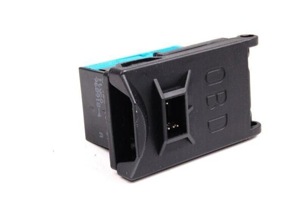 61136920069 - BMW E46 E38 Original Blue OBD Socket Frame Cover 61136920069