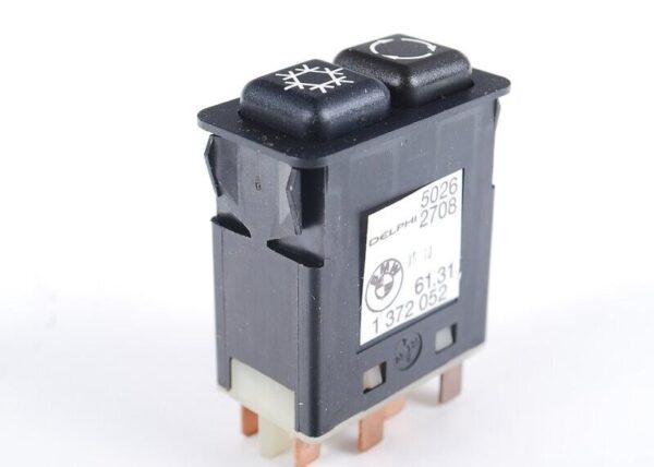 61311380557 - BMW E30 Original Air Conditioning Switch 61311380557