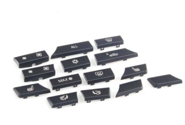 61319313923 - BMW 5 GT F07 REPLACEMENT BUTTON SET CAR 4 ZONE CLIMATE CONTROL 9313923 NEW GENUINE