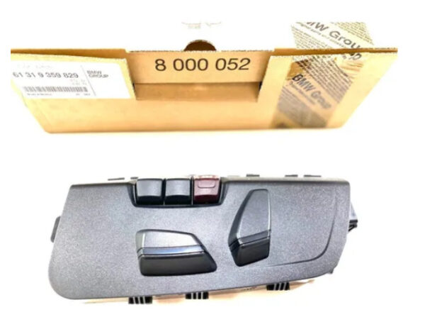 61319359829 - NEW BMW 3 F30 FRONT LEFT SEAT CONTROL MEMORY SWITCHES 9359829 61319359829
