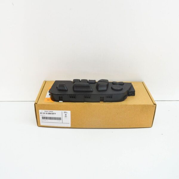 61319364977 - BMW 6 CONVERTIBLE F12 LEFT SEAT SWITCH STRIP 61319364977 NEW GENUINE