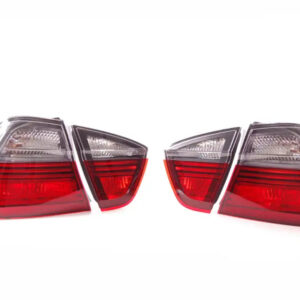 63210406678 - New Genuine BMW 3 E90 (Till 2008/05) Set Of Rear Black Line Taillights 0406678