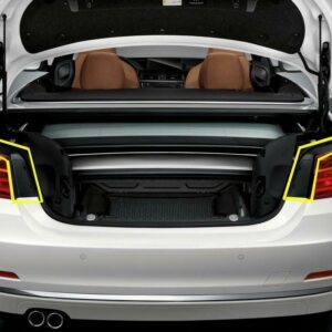 63217366067 - New Genuine BMW F83 M4/F33 Cabrio Rear Lights Taillight Gutter Cover Set Pair
