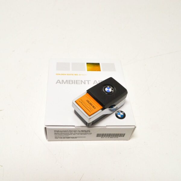 64119382615 - BMW air freshener fragrance perfume golden suite no. 2 64119382615 9382615 new