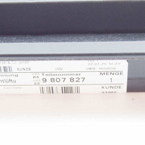 64229807827 - Mini Countryman R60 Rear Bumper Ventilation Trim 64229807827 9807827 NEW GENUINE