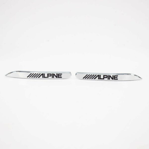 65132230426 - NEW BMW F20 F21 F22 F23 ALPINE BADGE EMBLEM 2230426 65132230426 2 PIECE OEM