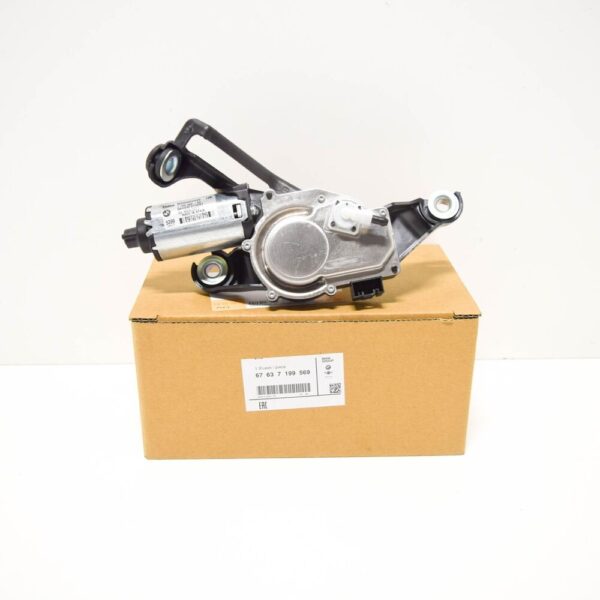 67637199569 - BMW 1 E81 REAR WINDSCREEN WIPER MOTOR 67637199569 7199569 NEW GENUINE