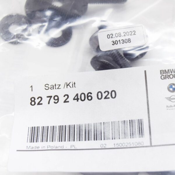 82792406020 - BMW 2 F22, F87 Roof Rack Mounting Bolts Set 2406020 82792406020 NEW