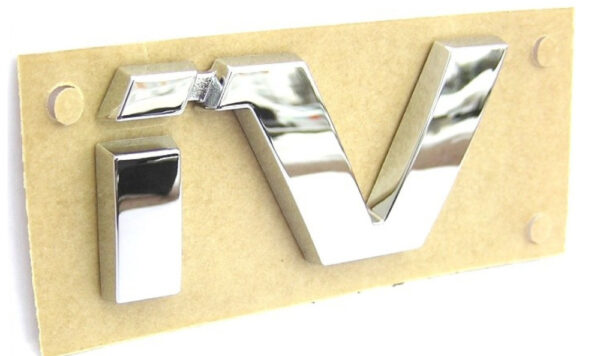 1ST853687F2ZZ - Skoda Superb MK3 Rear Emblem, 1ST853687F2ZZ, Genuine Part