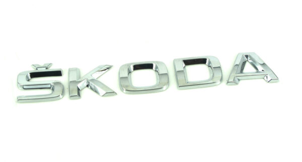 3V08536872ZZ - ŠKODA SUPERB MK3 trunk lid emblem 3V08536872ZZ, new original