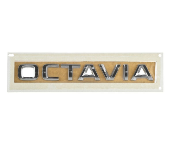 5E08536872ZZ - NEW ŠKODA OCTAVIA 5E TAIL EMBLEM LOGO 5E08536872ZZ ORIGINAL