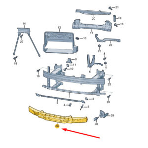 5LA807248 - ŠKODA ENYAQ IV front shock absorber 5la807248 NEW ORIGINAL