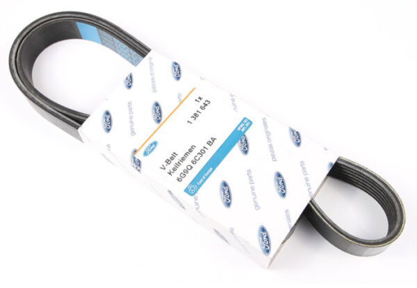 1381643 - NEW FORD GALAXY MK2 DRIVE V-BELT 6G9Q-6C301-BA 1381643 ORIGINAL