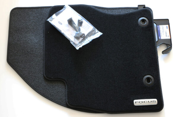 1418442 - NEW FORD FOCUS MK2 FRONT FLOOR MAT SET LHD 1418442 AM4M5J-130B18-BC3YYW ORIGINAL