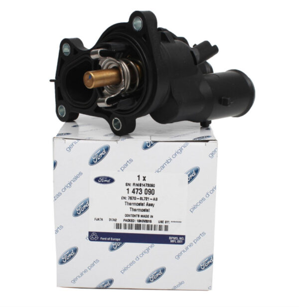 1473090 - NEW FORD C-MAX MK1 ENGINE COOLANT THERMOSTAT 1473090 7S7G-6L721-AB ORIGINAL