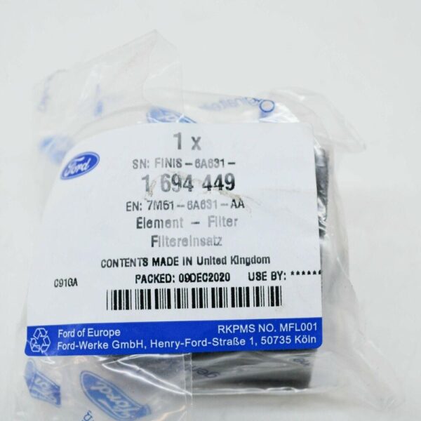 1694449 - Ford C-Max MK2 Original Air Filter Element 7M51-6A631-AA 1