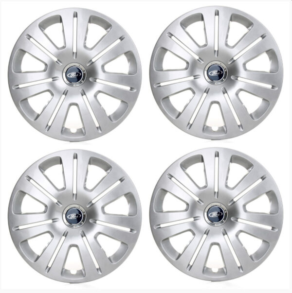 1702597 - NEW FORD GALAXY MK2 WHEEL COVER CAP TRIM SET 4PCS 6M21-1130-BD 1702597 ORIGINAL