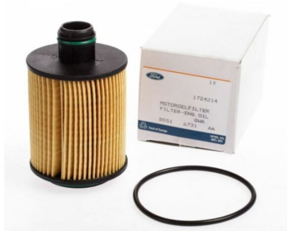 1724214 - NEW FORD KA MK2 ENGINE OIL FILTER ELEMENT ASSY 1724214 BS51-6731-AA ORIGINAL