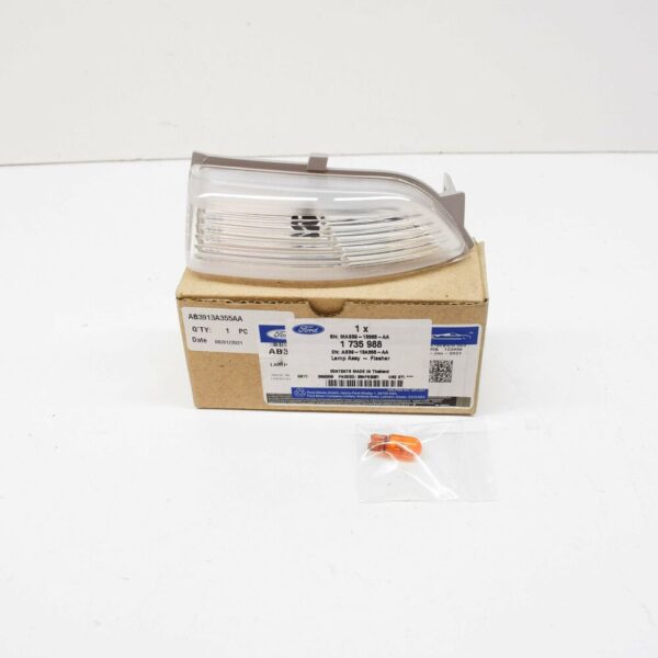 1735988 - NEW FORD RANGER MK3 FRONT RIGHT DOOR MIRROR FLASHER LAMP ASSY 1735988 ORIGINAL