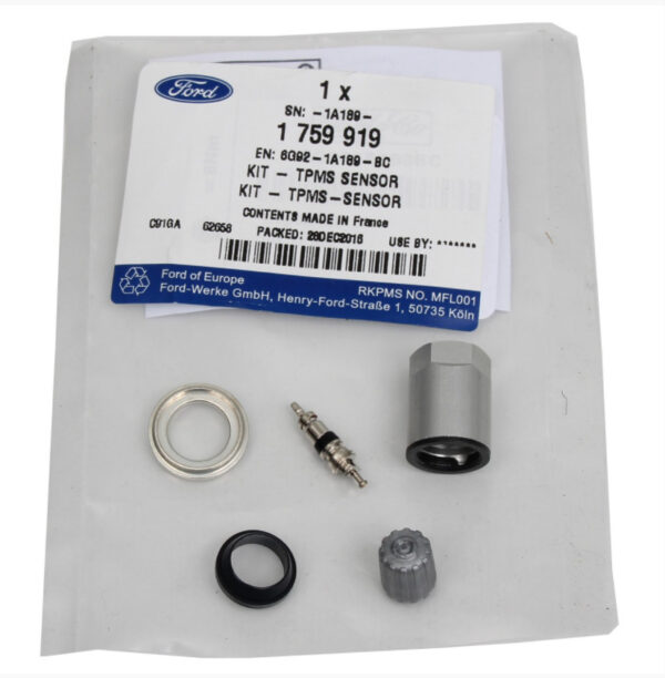 1759919 - NEW FORD MONDEO MK4 TIRE PRESSURE SENSOR VALVE SERVICE KIT 1759919 ORIGINAL