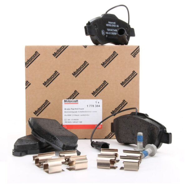 1778384 - NEW FORD KA MK2 FRONT WHEEL BRAKE PAD SET ME9S5J-2K021-AB 1778384 ORIGINAL