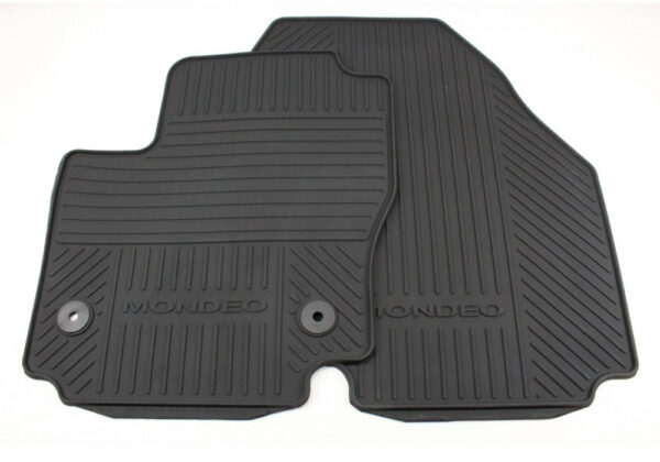 1806116 - NEW FORD MONDEO MK4 FRONT FLOOR MAT SET RUBBER LHD 1806116 ORIGINAL
