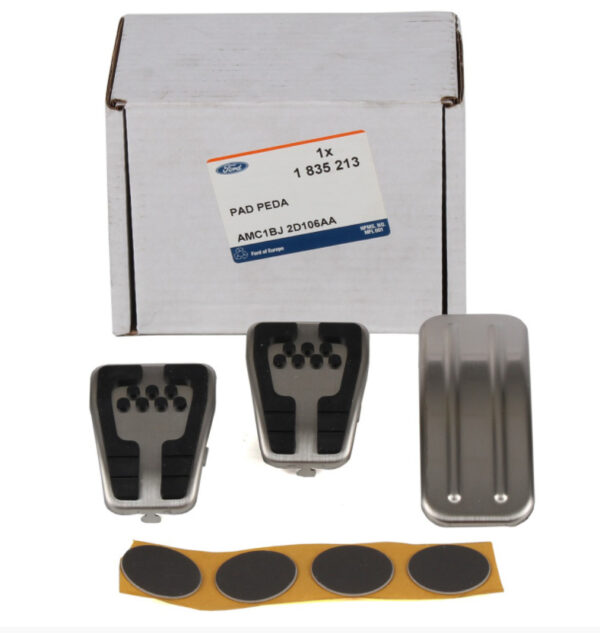 1835213 - NEW FORD FIESTA MK7 BRAKE CLUTCH ACCELERATOR PEDAL PAD SET 1835213 ORIGINAL