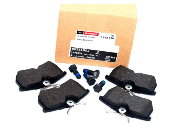 1848556 - NEW FORD FIESTA WT MK6 REAR WHEEL BRAKE PAD SET 1848556 MEC1BJ-2M008-AA ORIGINAL