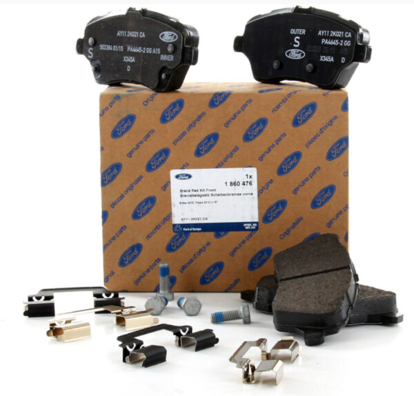 1860476 - NEW FORD B-MAX B232 FRONT WHEEL BRAKE PAD SET AY11-2K021-CA 1860476 ORIGINAL